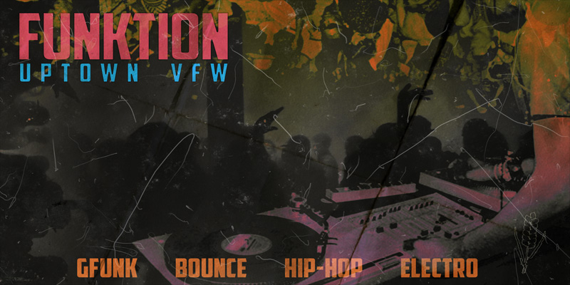 Funktion Friday, February 24 James Ballentine "Uptown" VFW Post 246 2916 Lyndale Ave S. Doors 10:00pm :: Music 10:00pm :: 21+ GA $5 ADV / $10 DOS NO REFUNDS