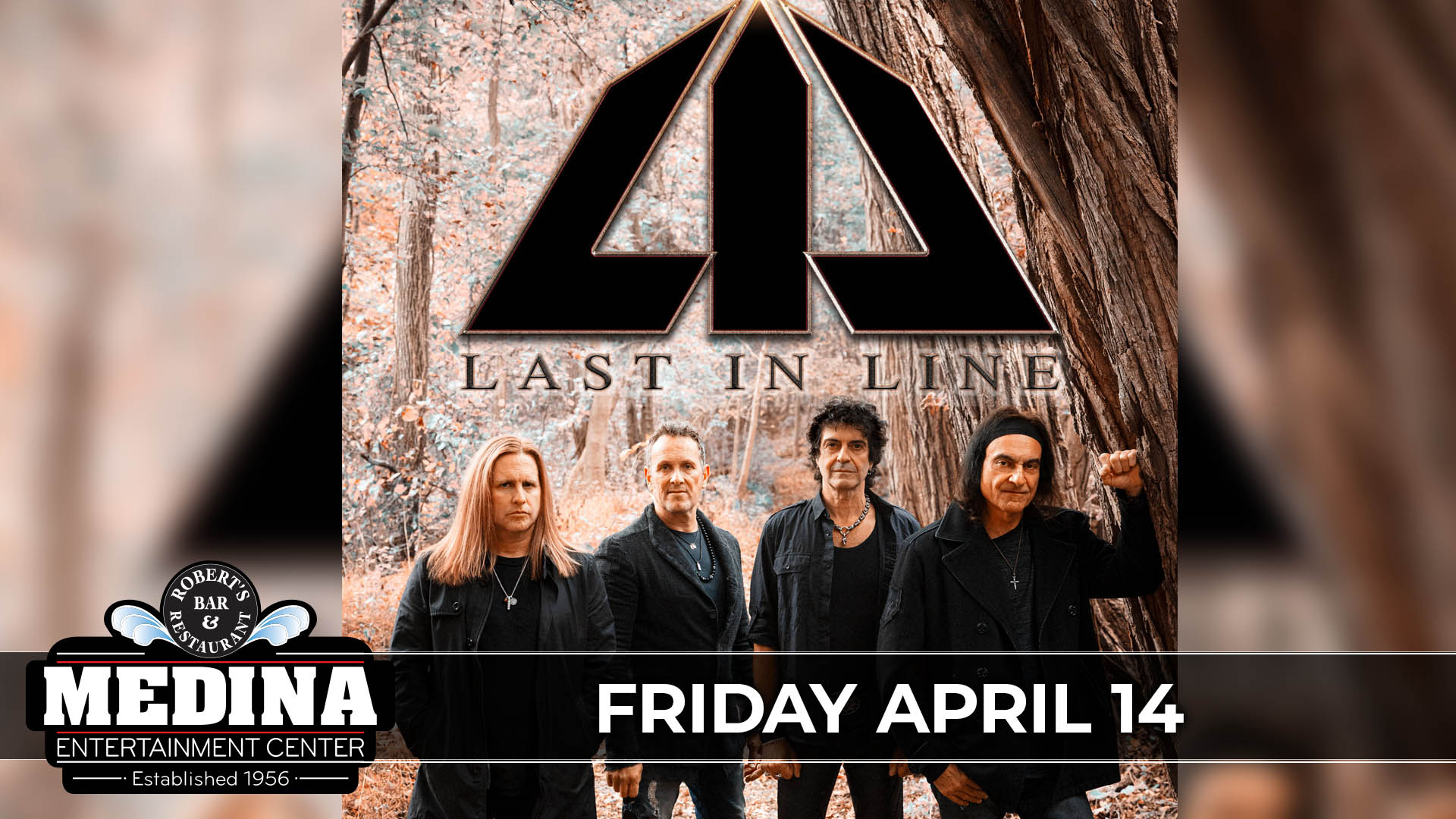 Last In Line with Guest Paralandra Medina Entertainment Center Friday, April 14, 2023 Doors: 7:00 PM | Music: 8:00 PM | 21+ Tickets on-sale Friday, March 3 at 11am Ticket Prices: $39.00 (Gold Seating), $34.00 (Silver Seating) & $28.00 (GA Seating) plus applicable fees