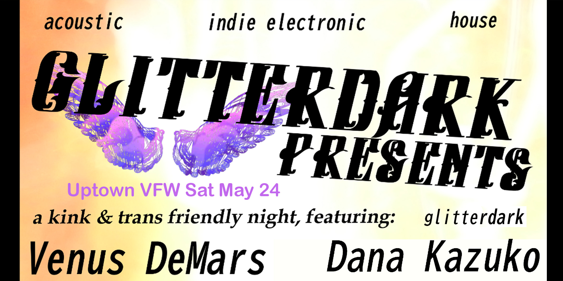 Saturday, May 24 James Ballentine "Uptown" VFW Post 246 Doors 9:00pm :: Music 9:30pm :: 21+ $10.00 ADV (Box-Office) / $12.83 ADV (Online) / $15 DOOR
