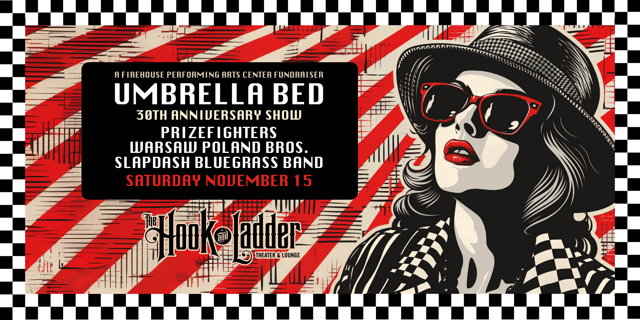 Umbrella Bed 30th Anniversary Show with The Prizefighters Warsaw Poland Bros. Slapdash Bluegrass Band