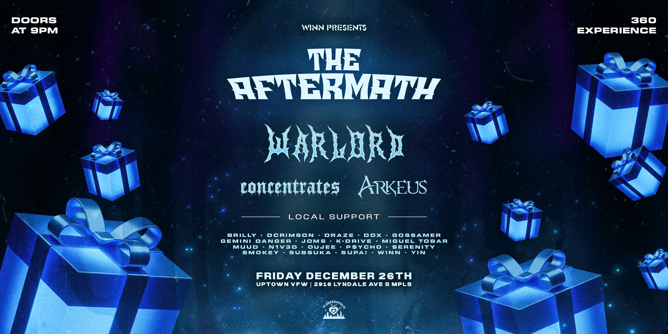 Friday December 26 James Ballentine "Uptown" VFW Post 246 2916 Lyndale Ave S Mpls Doors 9pm :: Music 9pm :: 21+ GA: $10 Box-Office / $12.16 Online / $15 Door