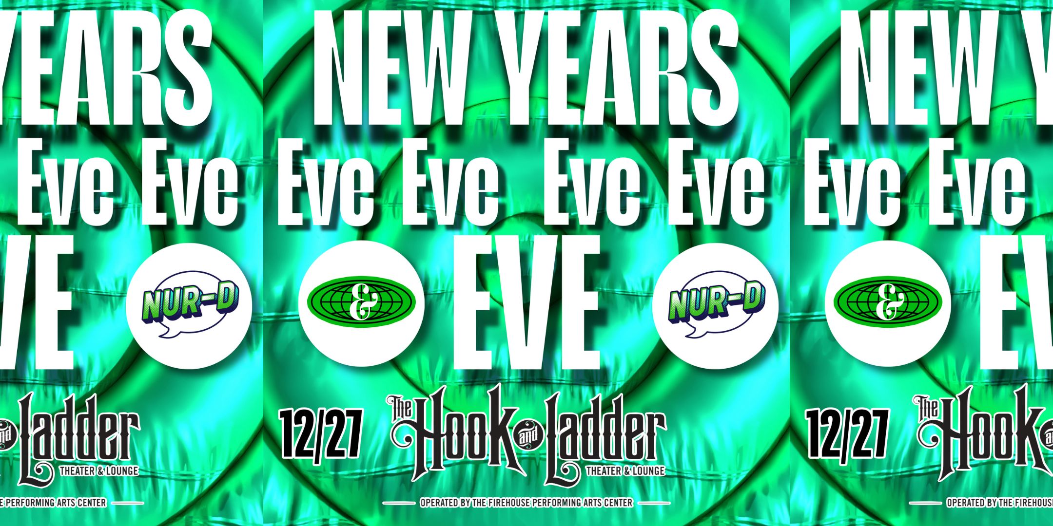 Saturday, December 27, 2025 at The Hook and Ladder Theater Doors 7:00 pm / Music 8:00 pm / 18+ GA: $20 Box-Office / $25 Door