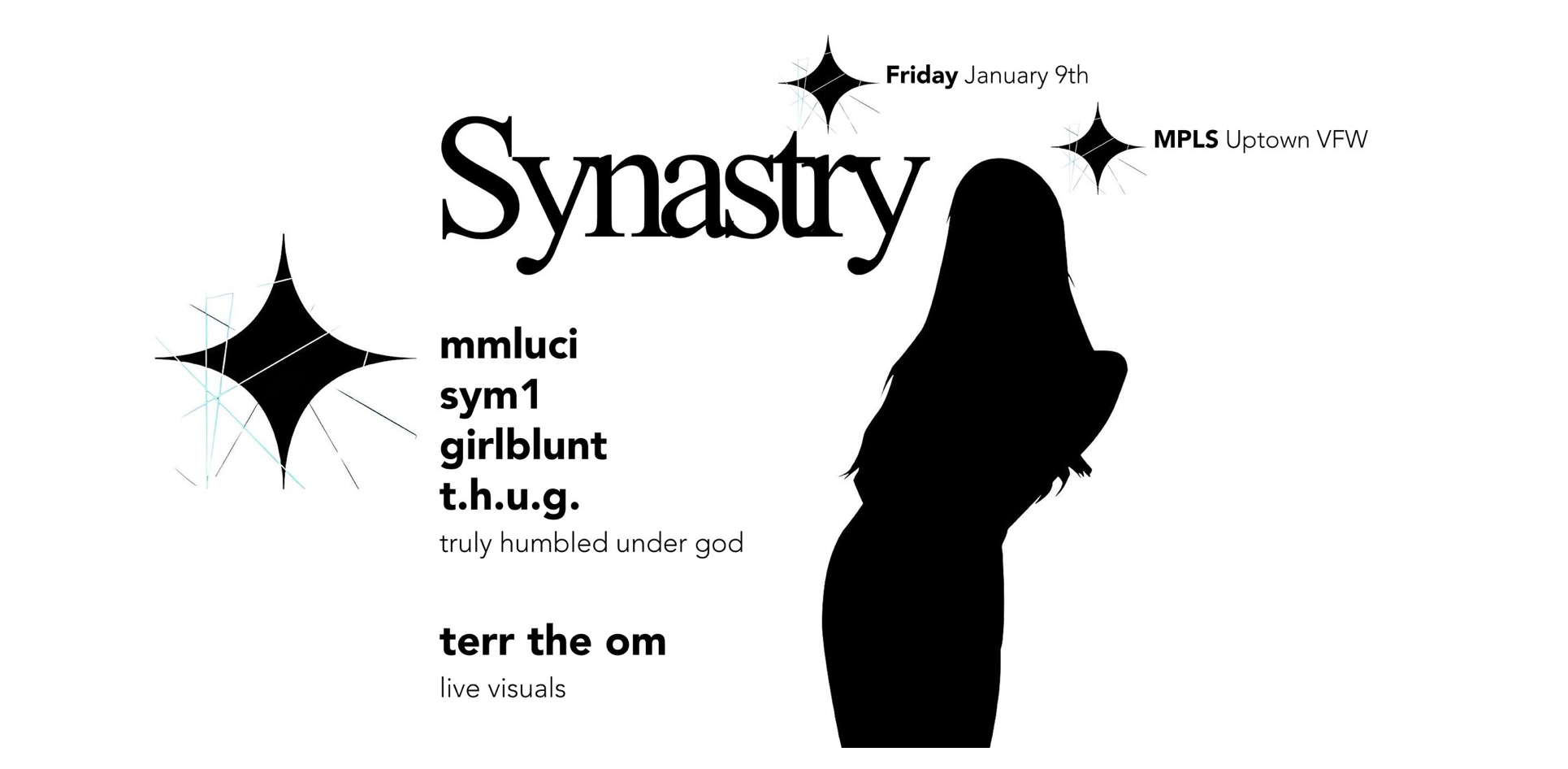 Friday, January 9, 2026 James Ballentine "Uptown" VFW Post 246 2916 Lyndale Ave S Mpls Doors 10pm :: Music 10pm :: 21+ GA: $9 Box-Office / $12 Online / $13 Door Season Pass: $69 Box-Office / $74 Online