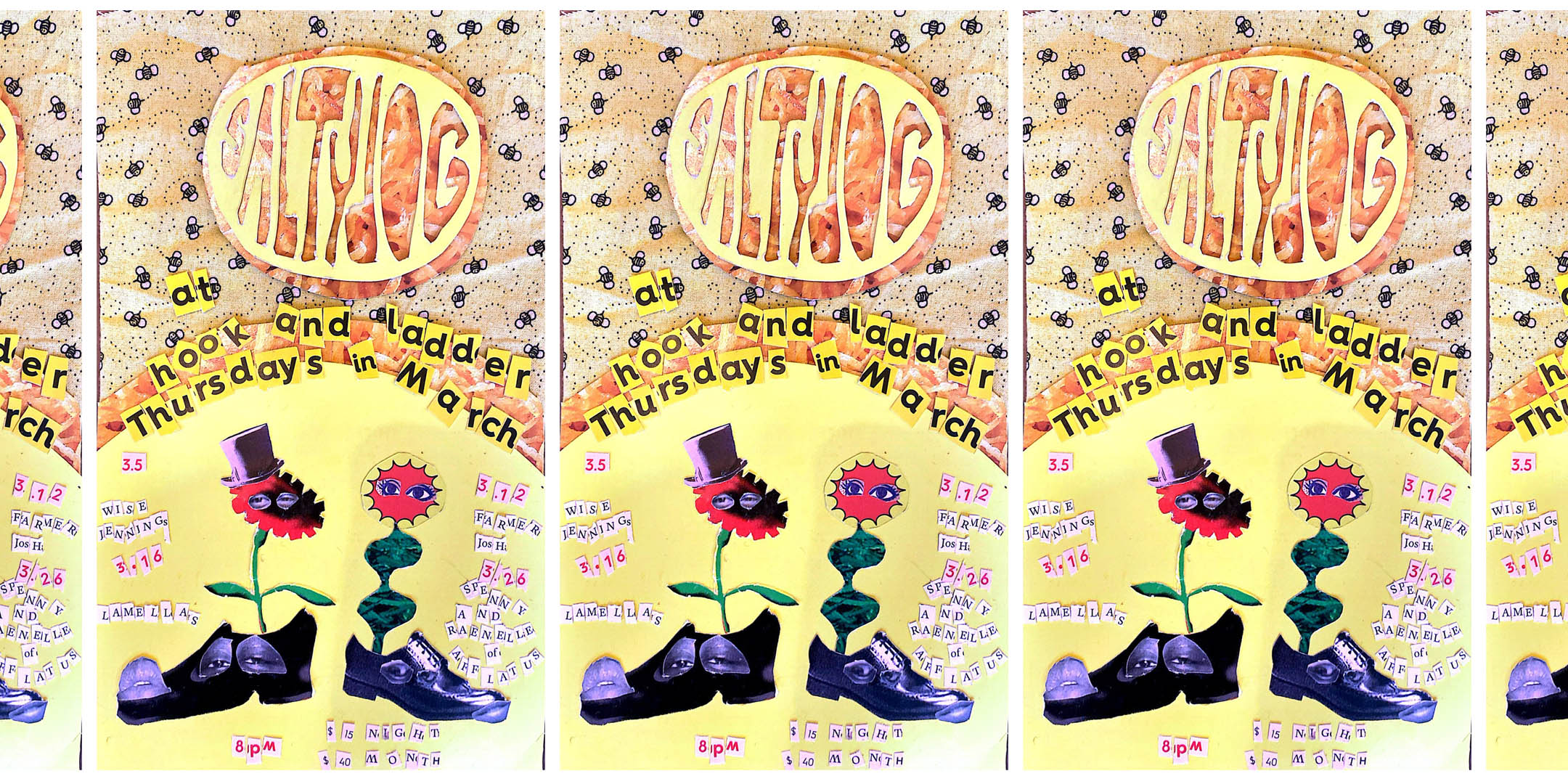 Thursday, March 5, 12, 19, & 26 The Hook & Ladder Event Center (Minneapolis, MN) Theater Stage