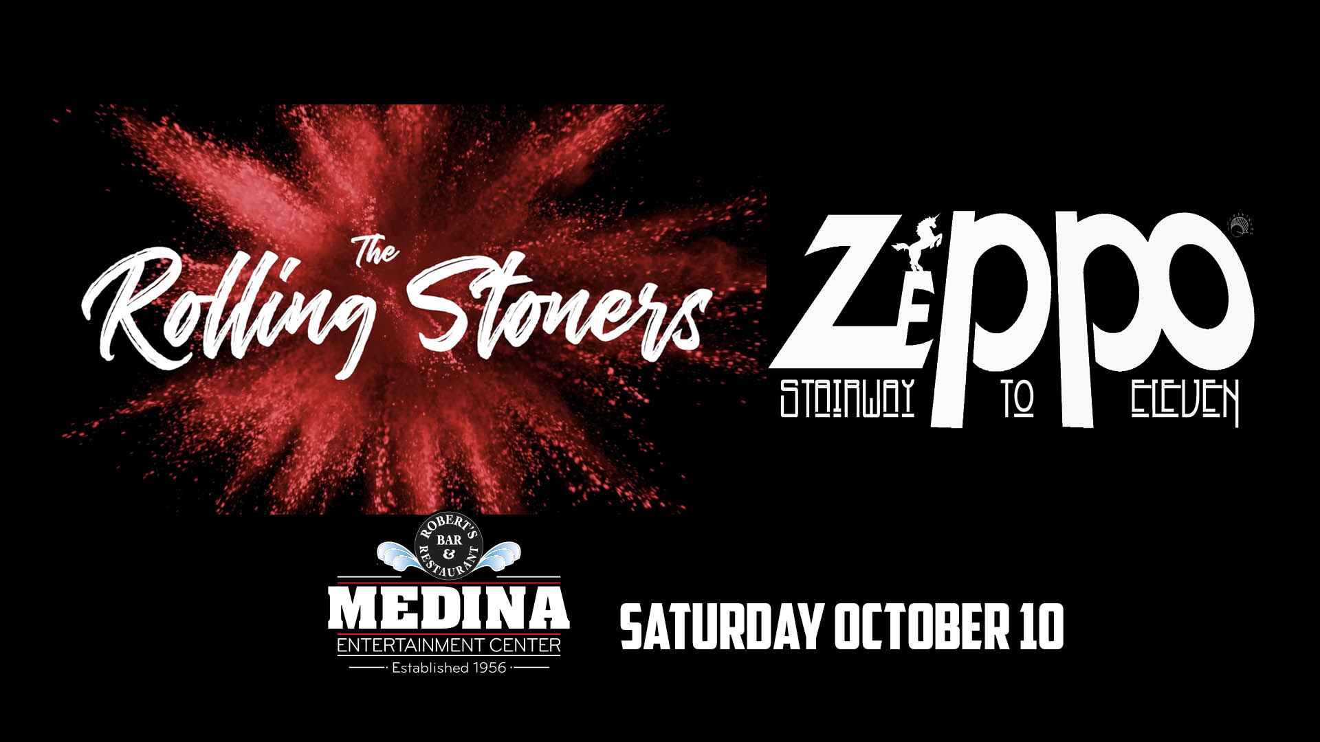 Saturday, October 10 Medina Entertainment Center Doors: 7:00PM | Music: 8:00PM | 21+ Gold Reserved Seat $37/ Silver Reserved Seat $32 / General Admission $24 (plus applicable fees)