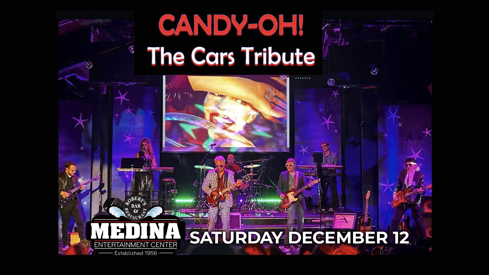 CANDY-OH! – The Cars Tribute